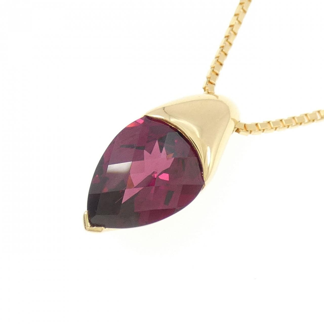 タサキ ガーネット ネックレス 4.15CT