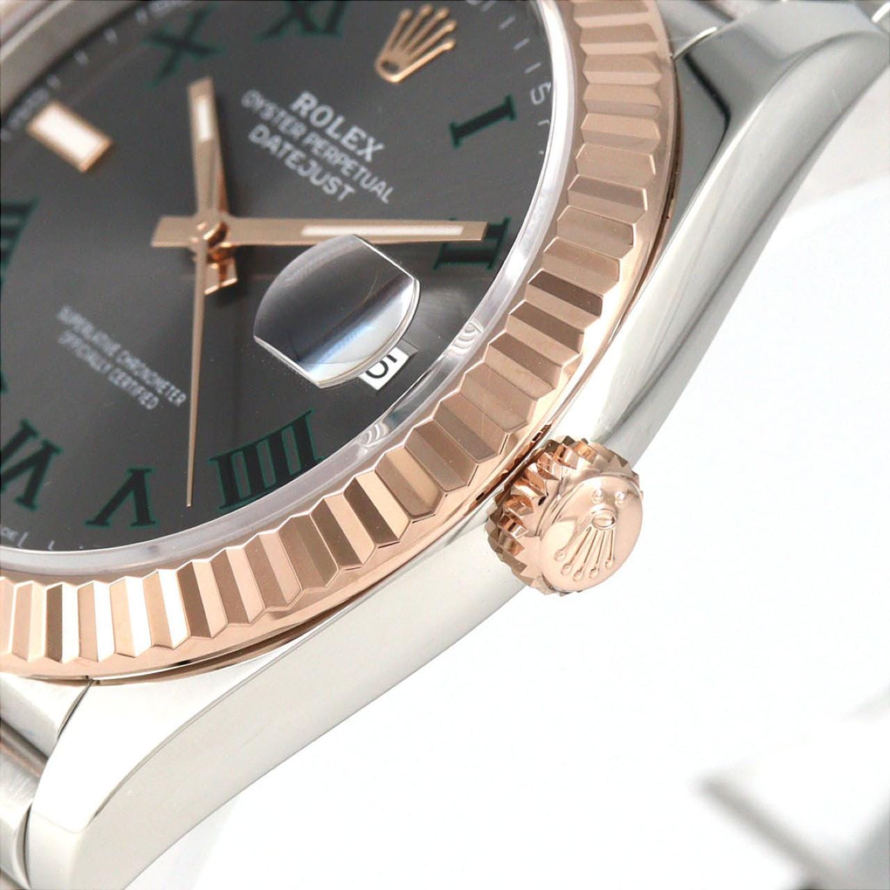 ロレックス デイトジャスト 126331 SSxPG 自動巻 ランダム番