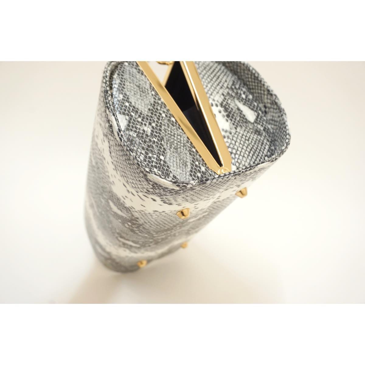 【新品】草履バッグセット　Ｆサイズ　パイソン柄