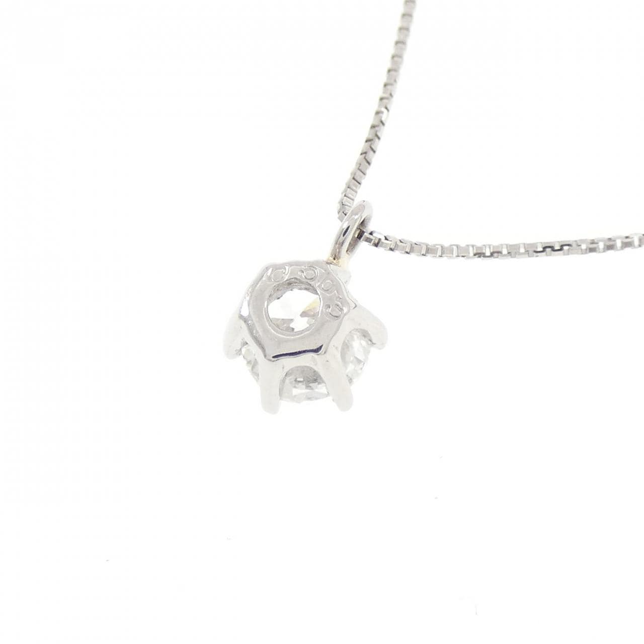 PT850 ソリティア ダイヤモンド ネックレス 0.503CT
