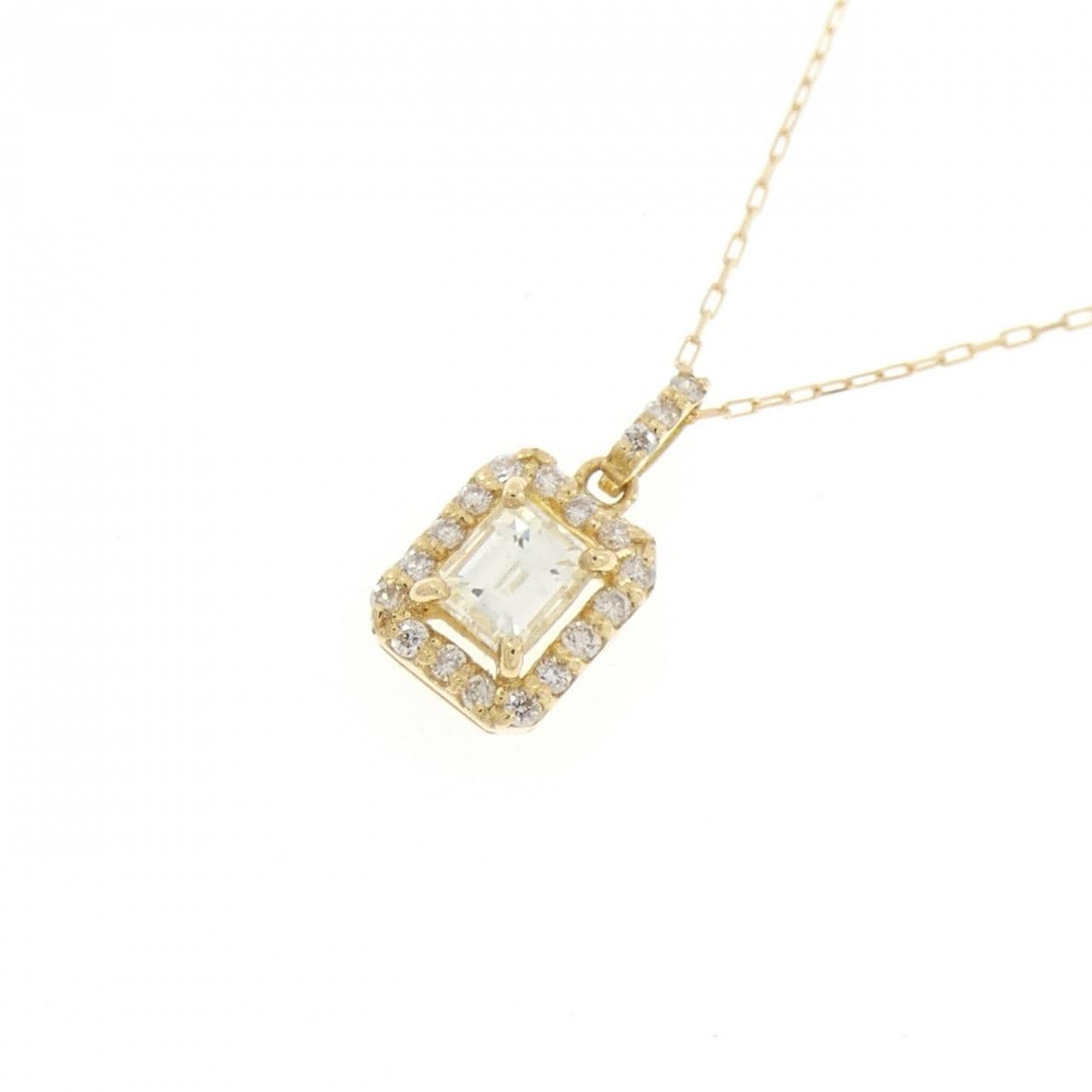 【新品】K18YG ダイヤモンド ネックレス 0.17CT