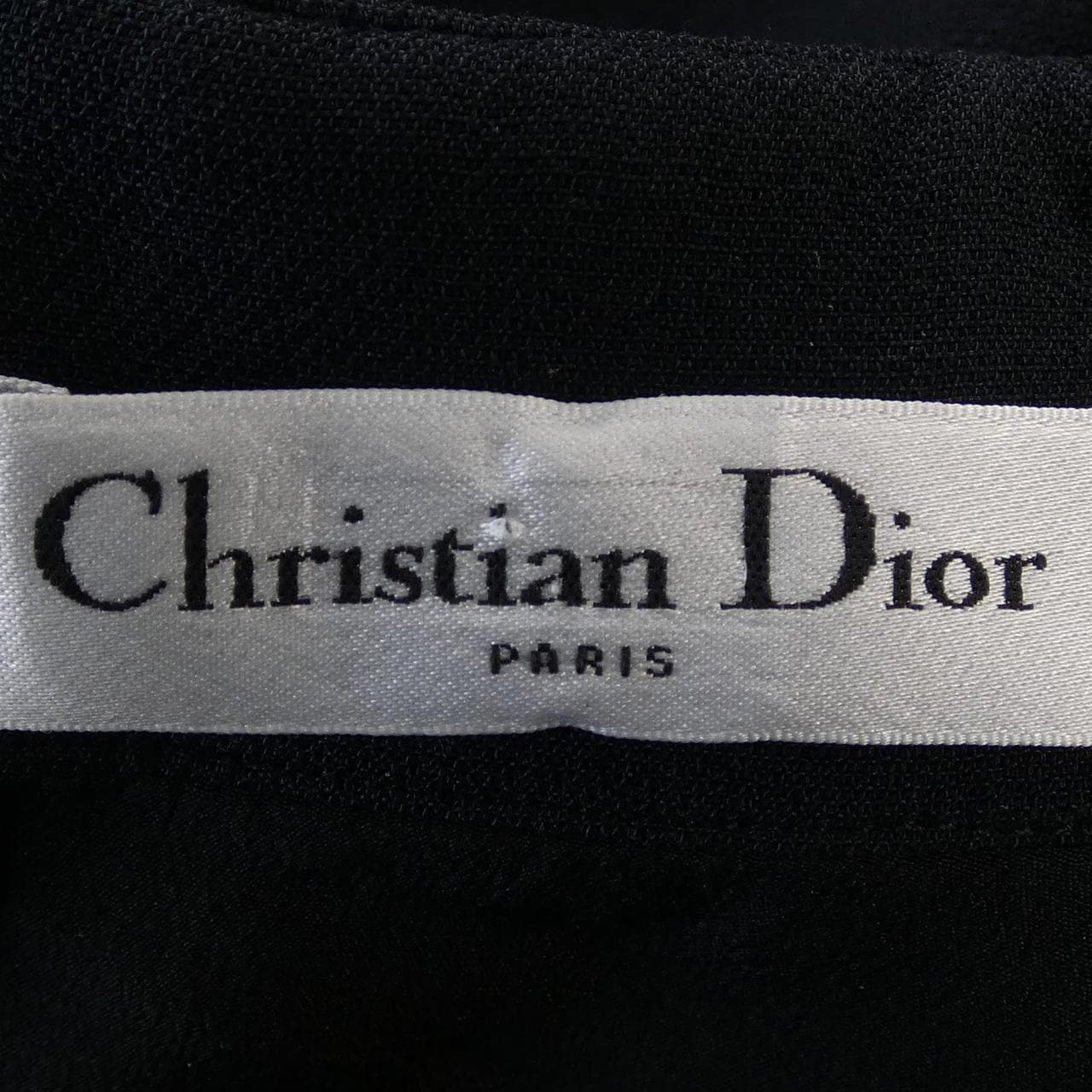 クリスチャンディオール CHRISTIAN DIOR CDボタン ショートドレス 111R17A1166 ワンピース