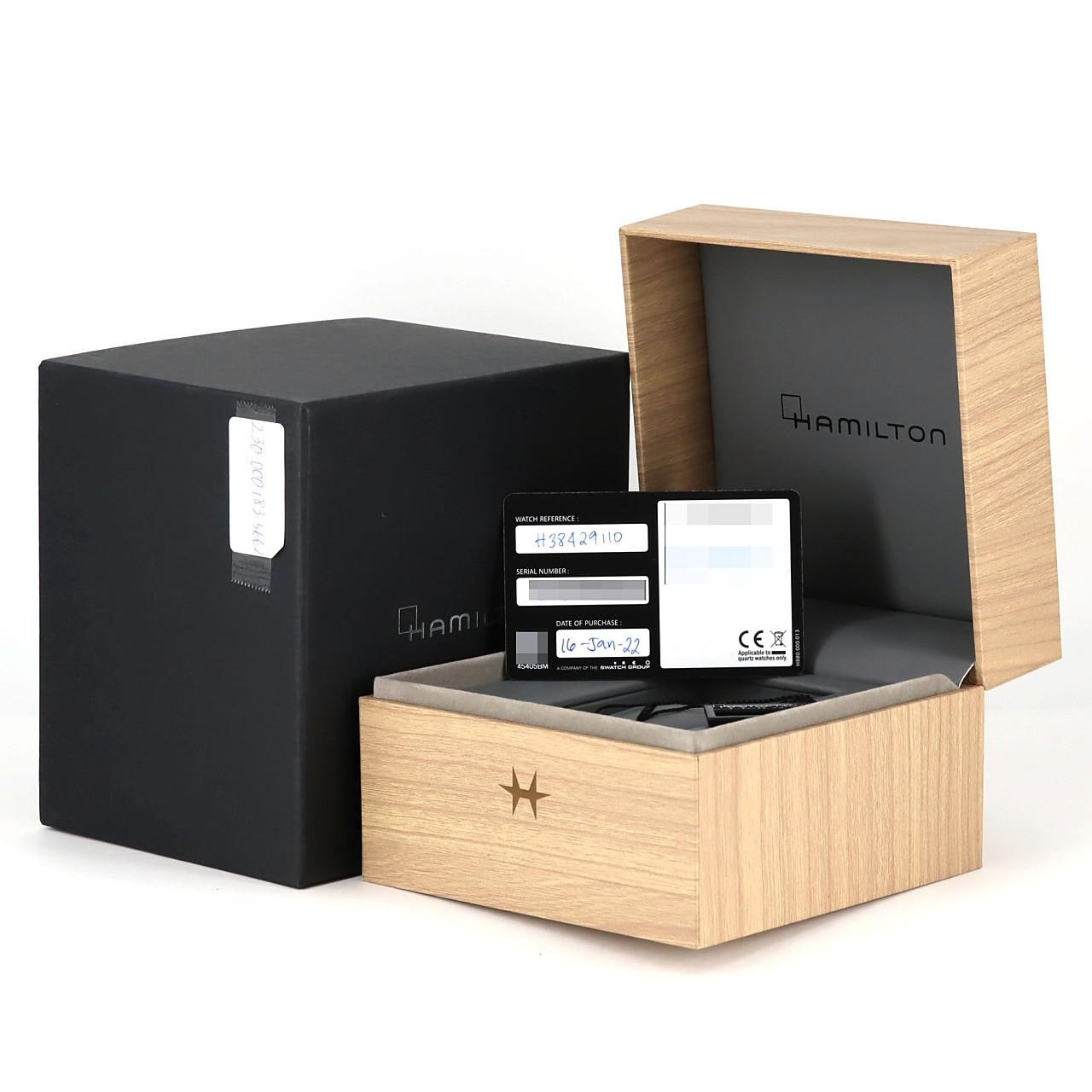 ハミルトン イントラマティッククロノグラフH H384290/H38429110 SS 手巻