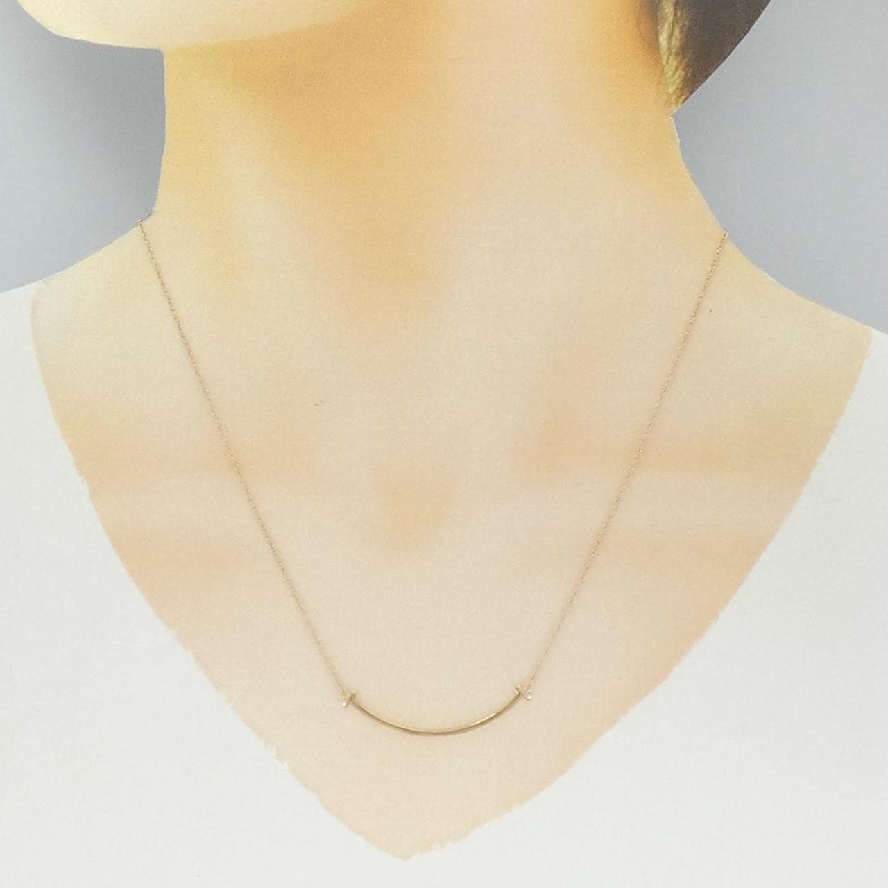 ティファニー Tスマイル スモール ネックレス