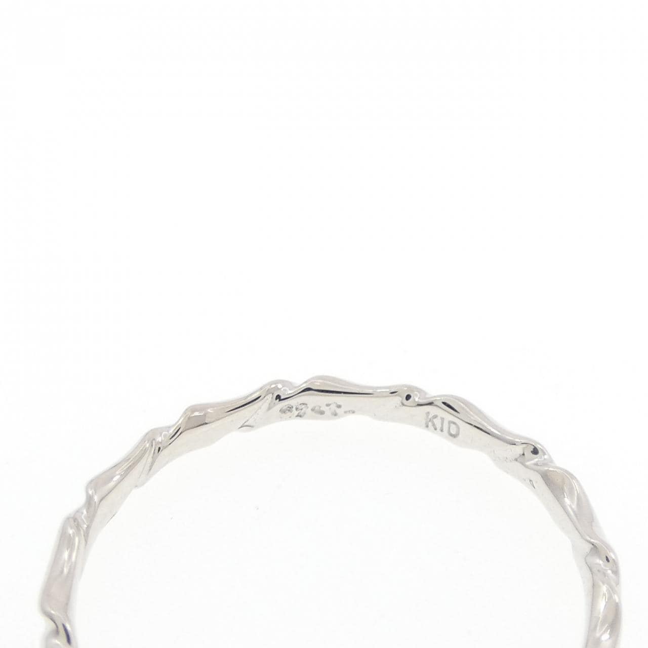 アガット K10WG リング