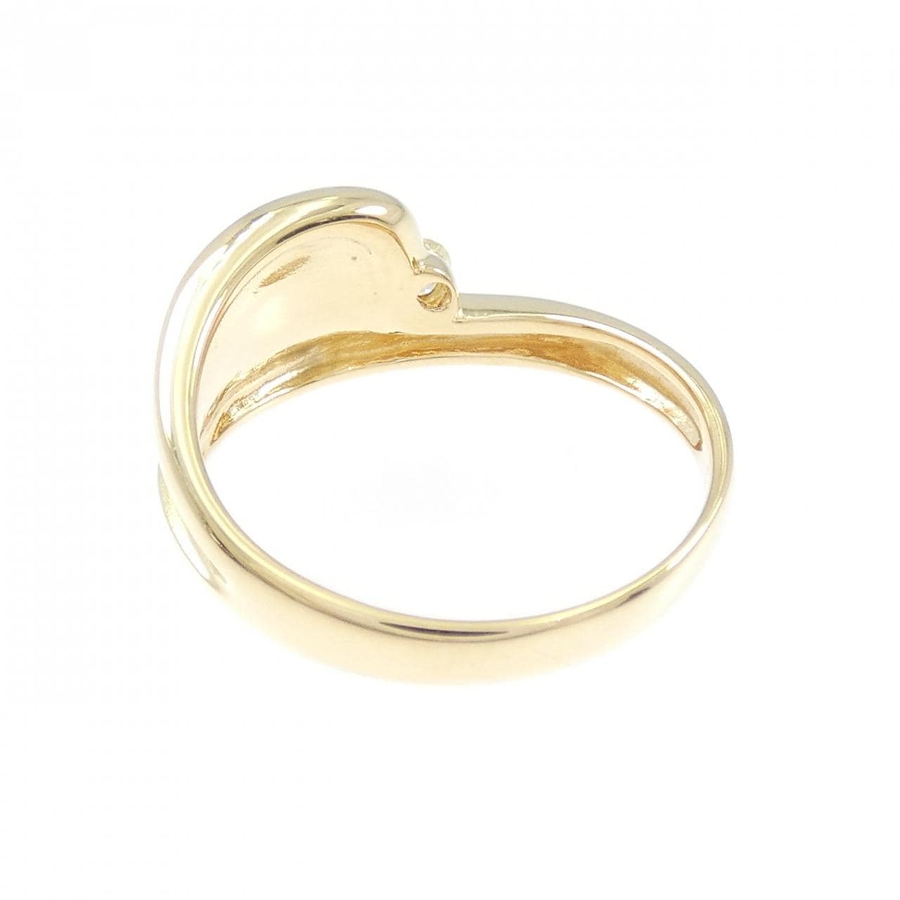 K18YG ダイヤモンド リング 0.06CT