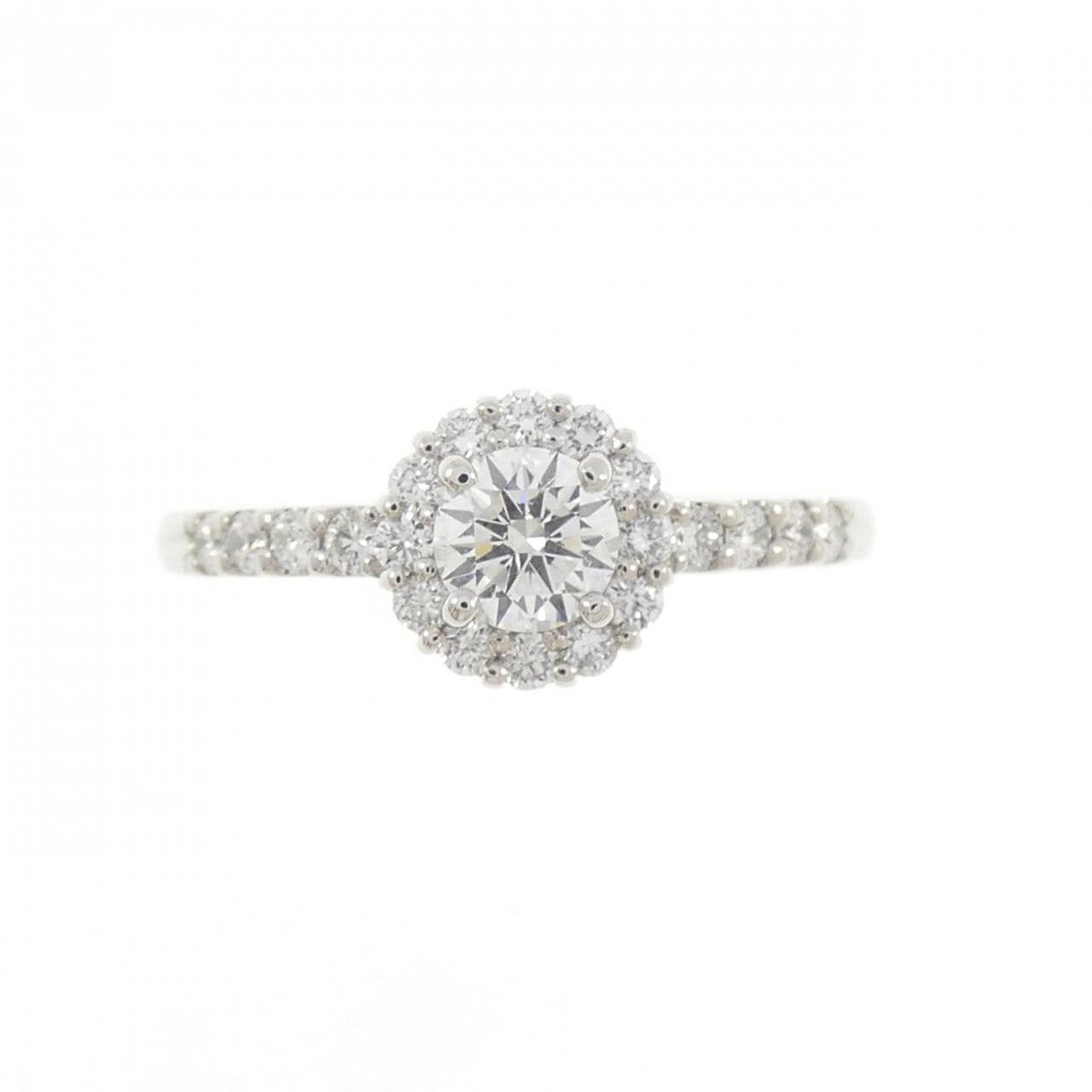 PT900 ダイヤモンド リング 0.303CT F SI1 VG