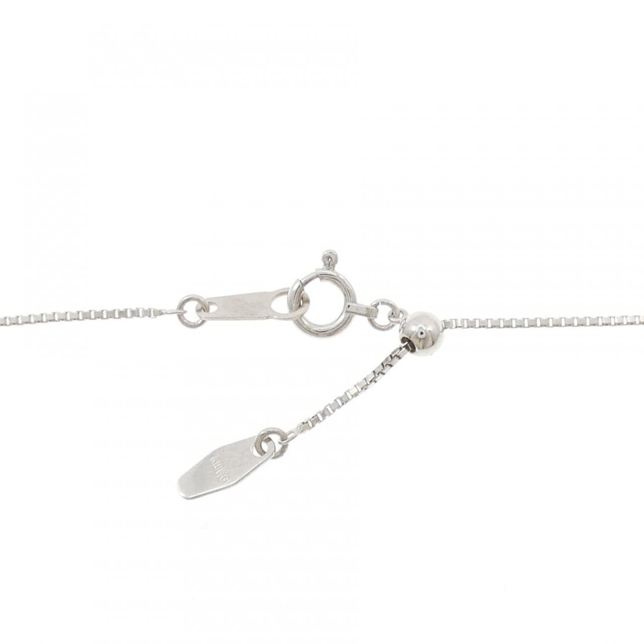 K18WG ルビー ネックレス 1.03CT