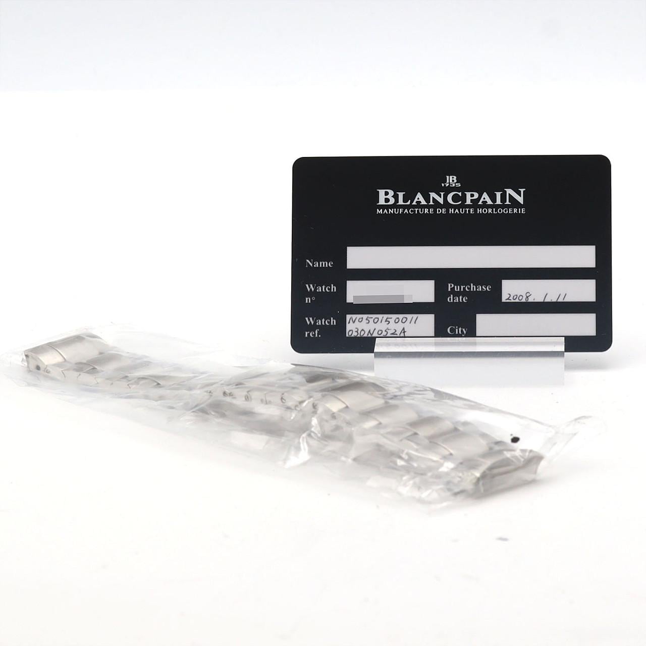 【ノーメンテナンス還元価格】ブランパン フィフティファゾムス 5015-1130-52A SS 自動巻