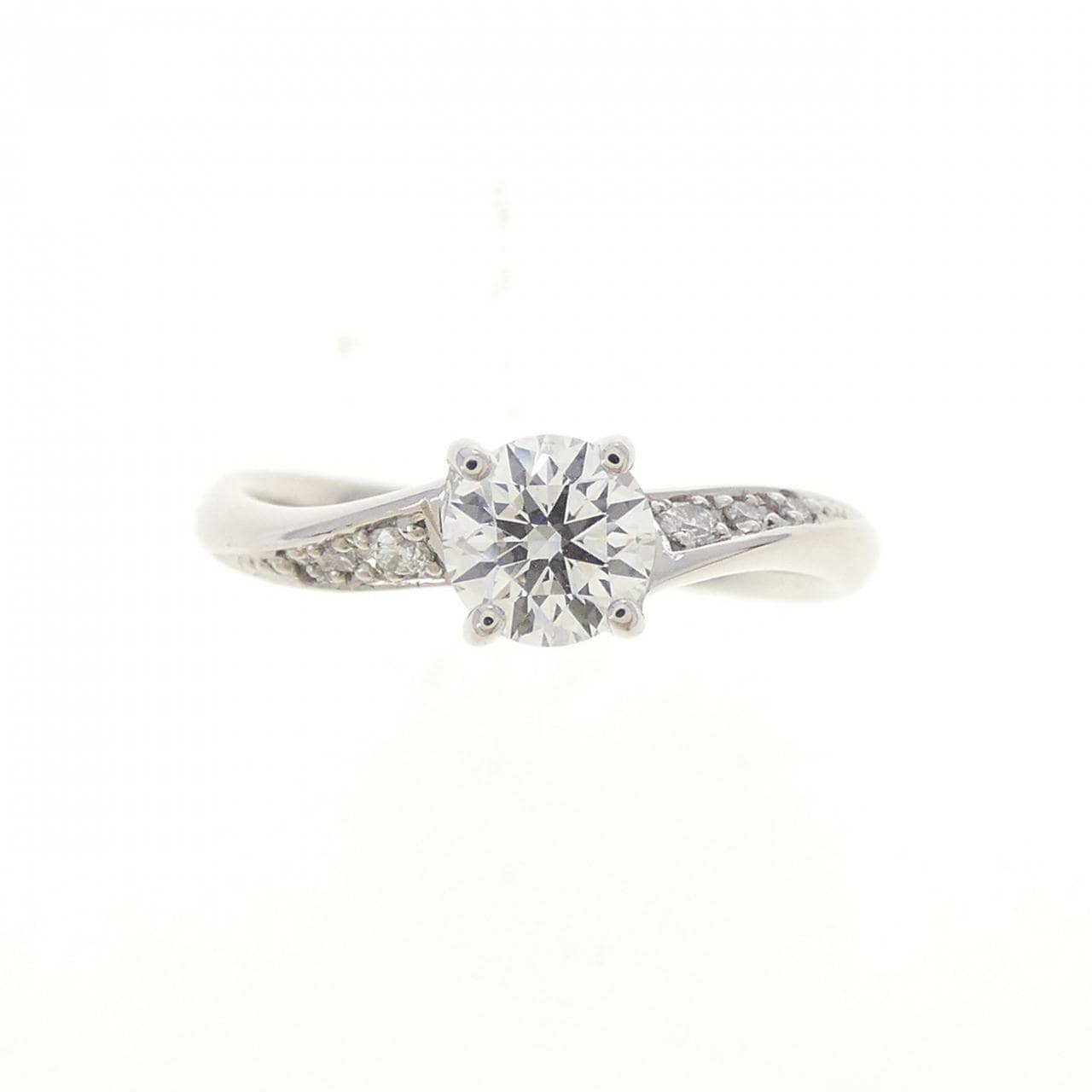 PT900 ダイヤモンド リング 0.415CT D VVS1 3EXT H＆C