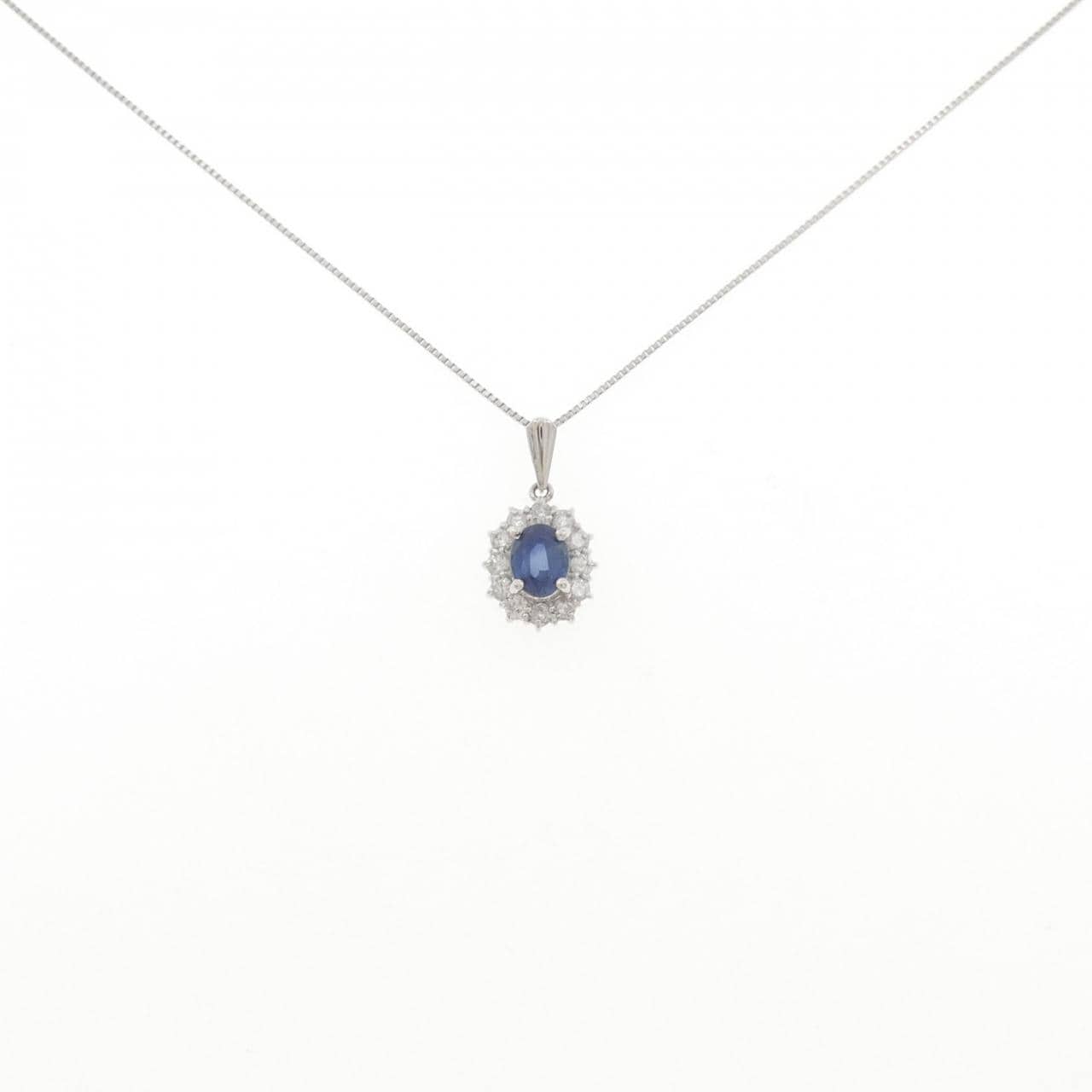 PT/PT850 サファイヤ ネックレス 1.00CT