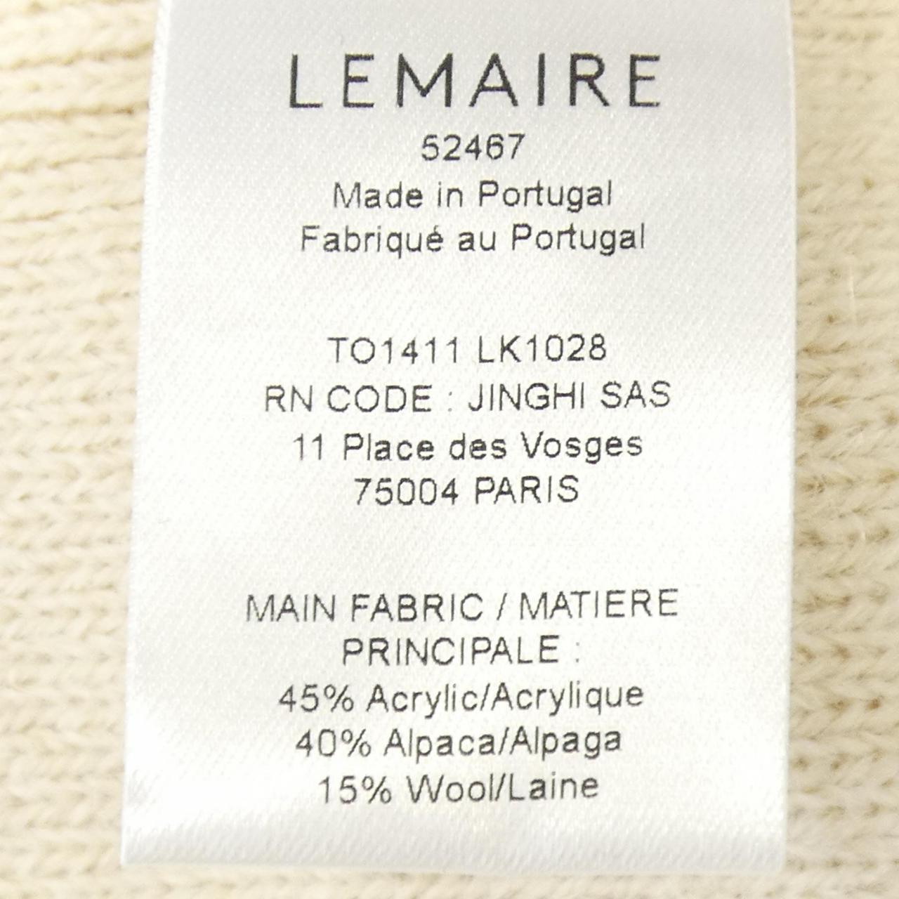 ルメール LEMAIRE TO1411 LK1028 カーディガン
