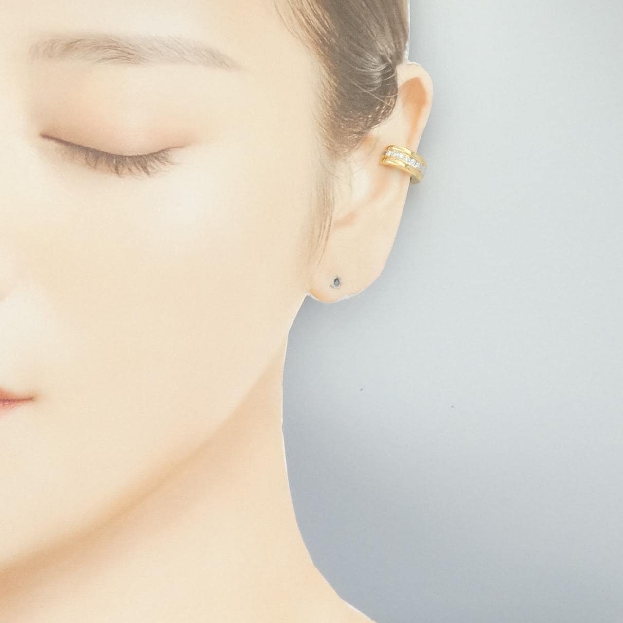 PONTE VECCHIO钻石耳夹 0.16克拉