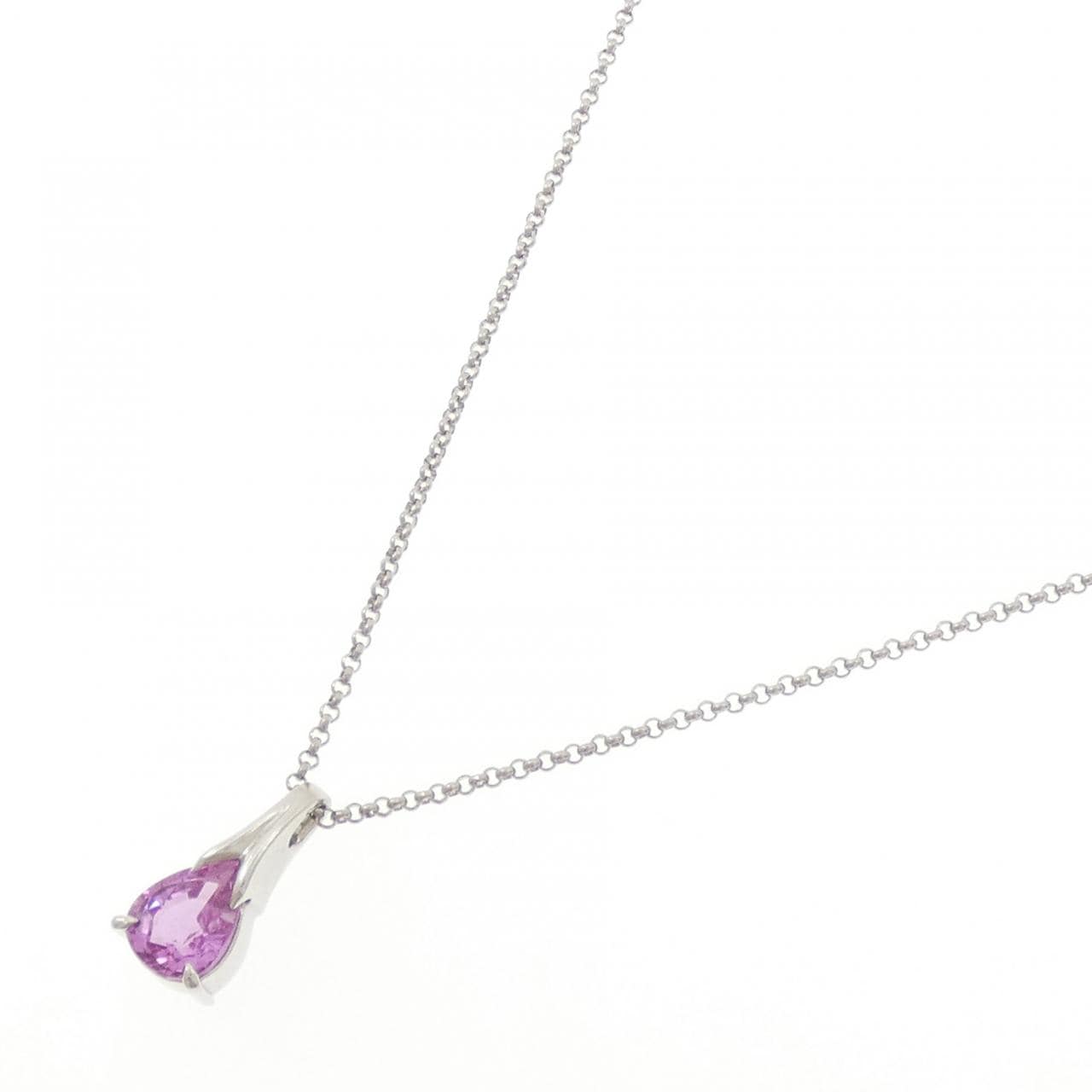 PT900/PT850 サファイヤ ネックレス 1.36CT