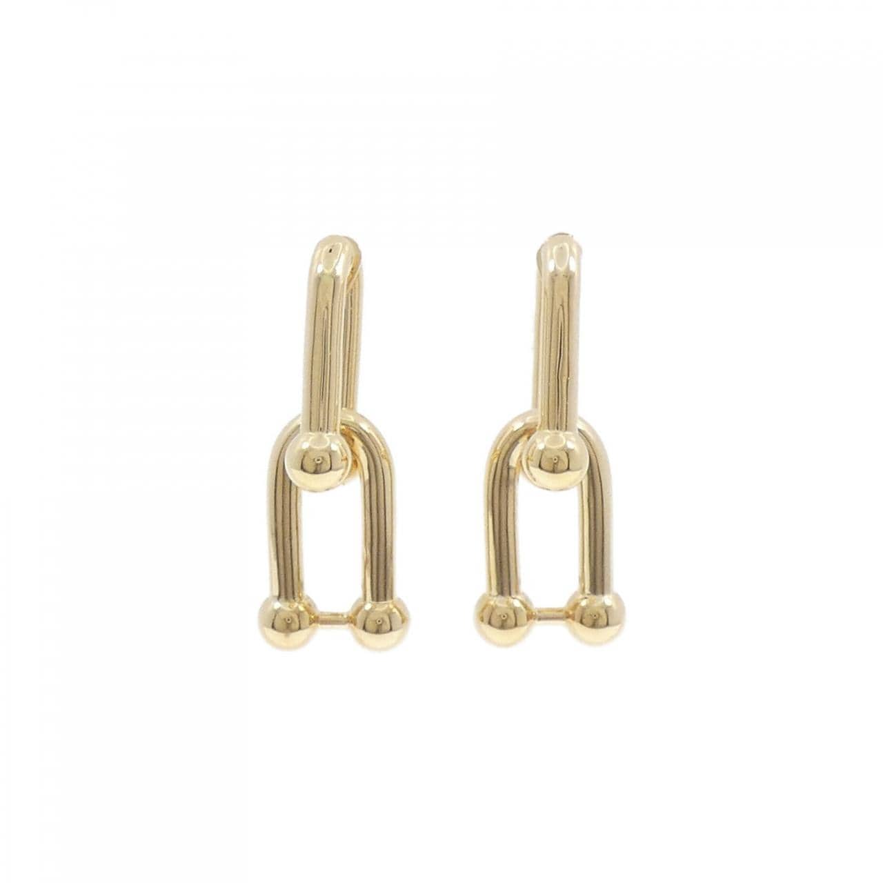 K18YG earrings