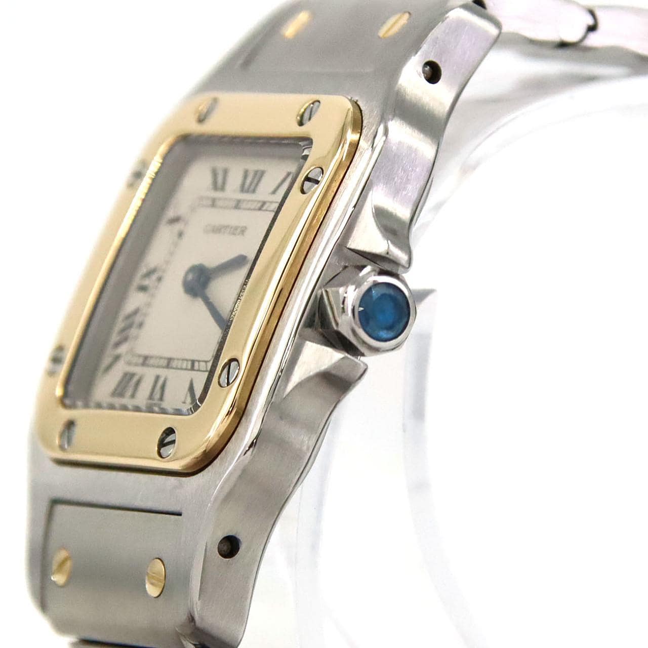 Cartier Santos Galbe SM Combi W20012C4 SSxYG石英