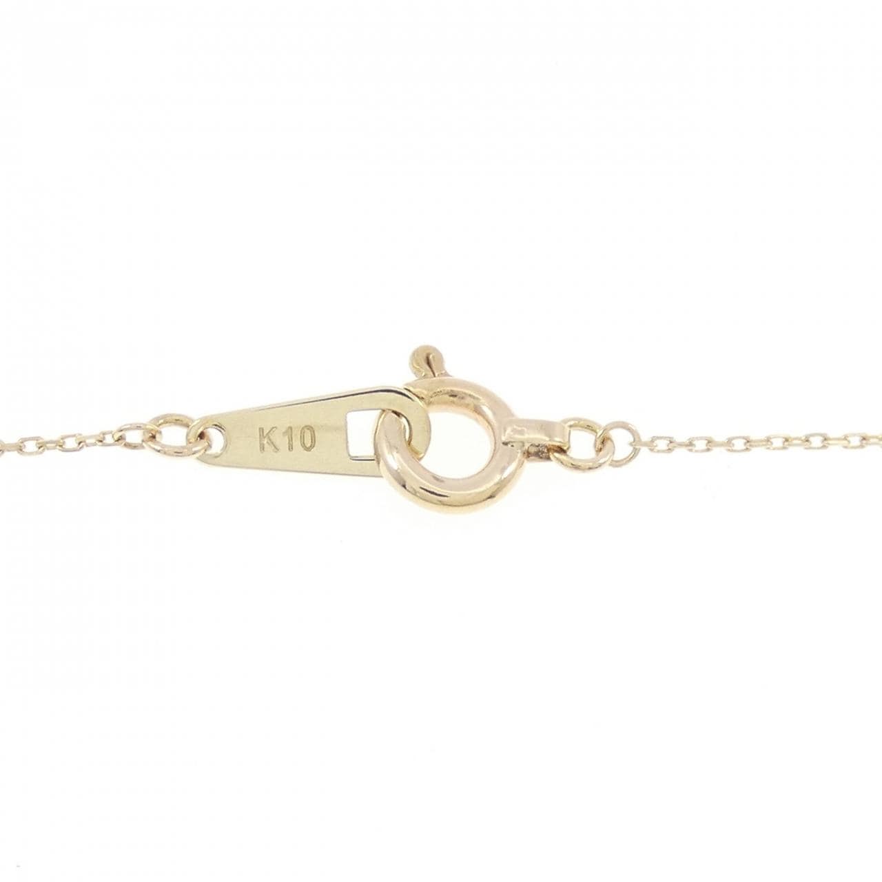 K10YG ダイヤモンド ネックレス 0.01CT