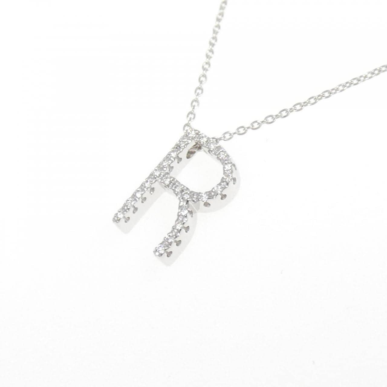 PONTE VECCHIO Initial Necklace 0.12CT