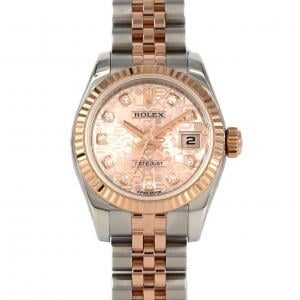 ロレックス デイトジャスト 179171G SSxPG 自動巻 ランダム番