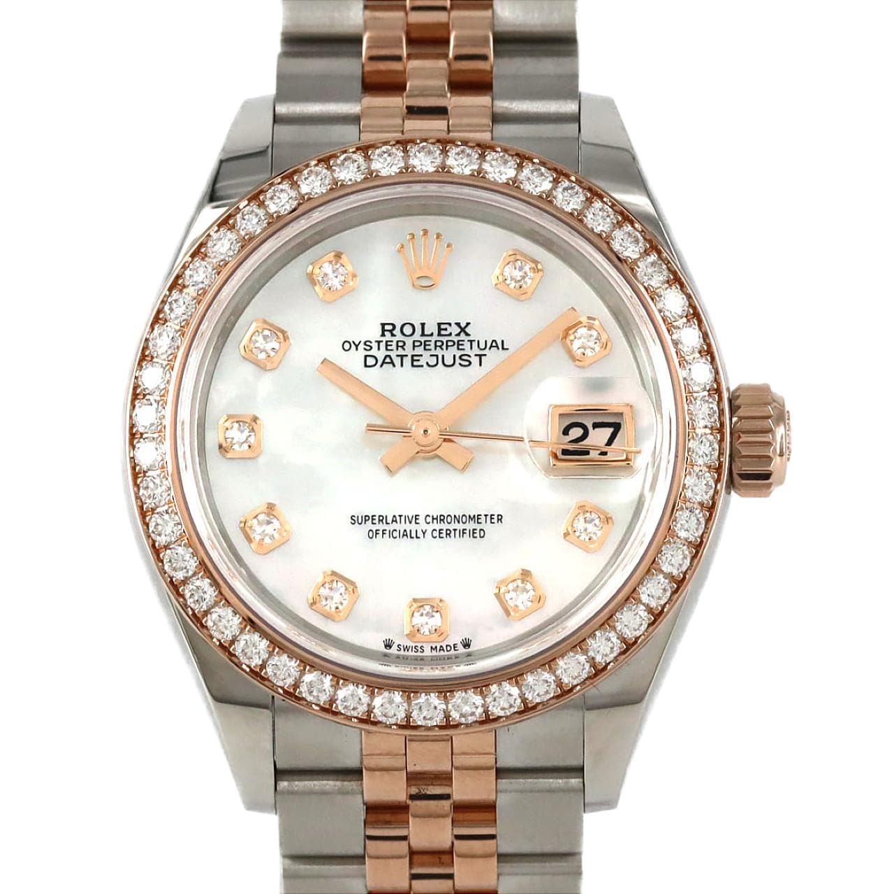 ロレックス デイトジャスト 279381RBR SSxPG 自動巻 ランダム番