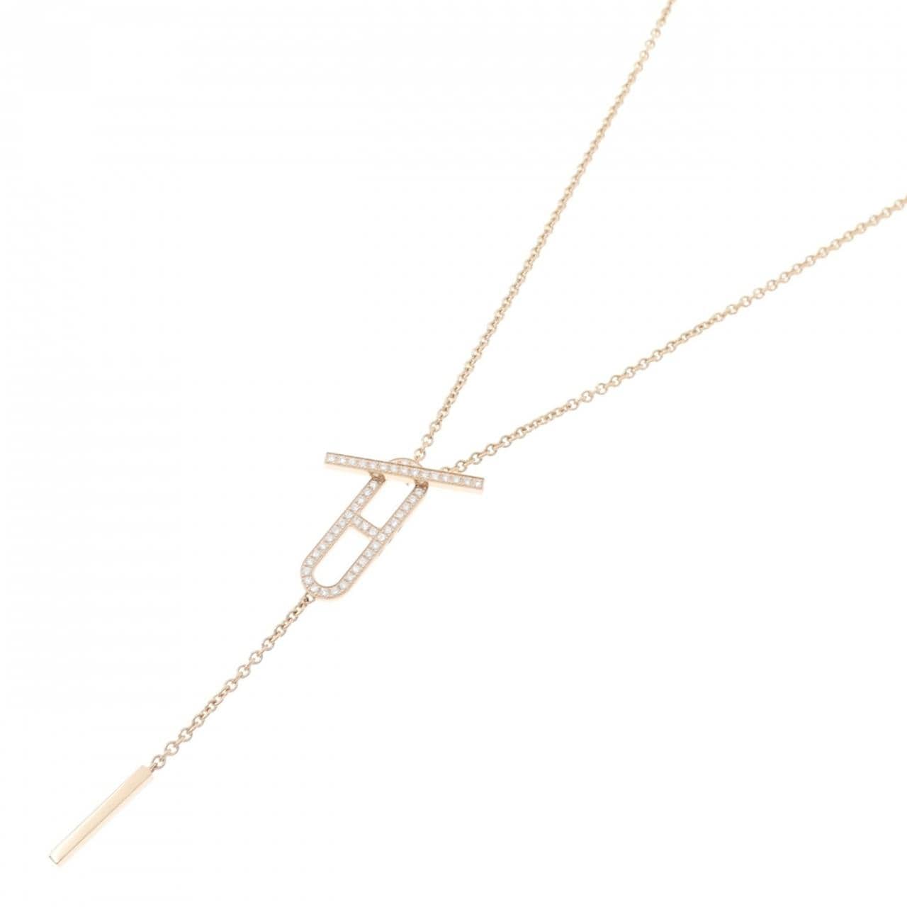エルメス エヴァーシェーヌダンクル ネックレス 0.37CT