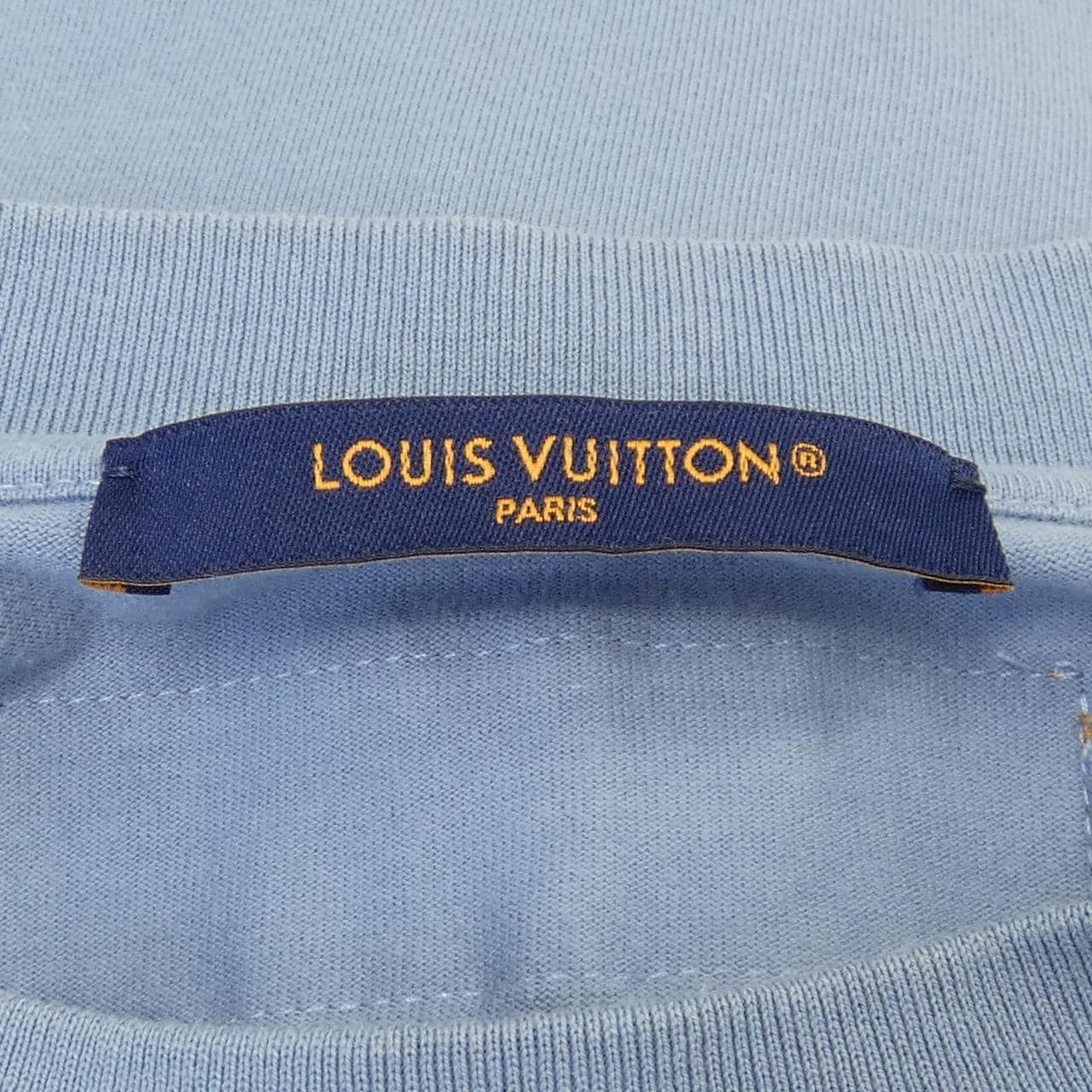 LOUIS VUITTON Vuitton Embossed LV Cotton T-Shirt HNY55WDT3