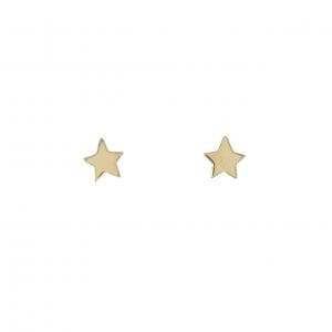 K18YG スター ピアス