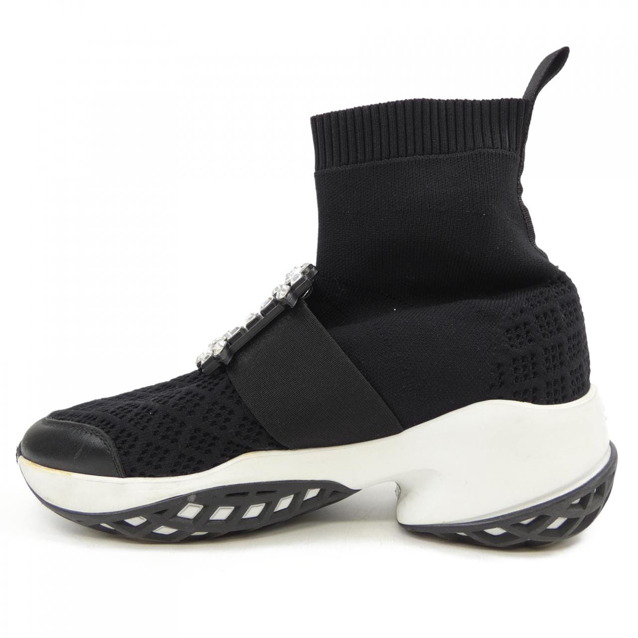 ロジェヴィヴィエ ROGER VIVIER ヴィヴラン ストラスバックル ブーツ