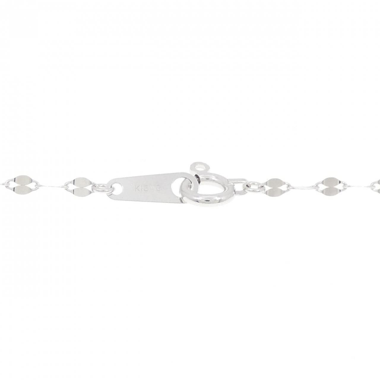 K18WG ダイヤモンド ネックレス 0.25CT