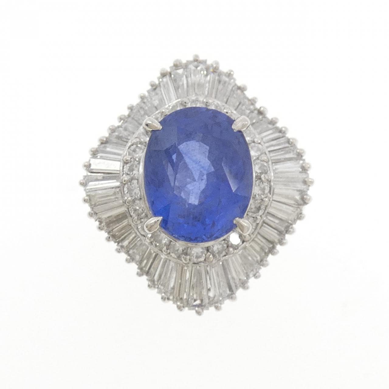 PT900 サファイヤ リング 6.65CT スリランカ産