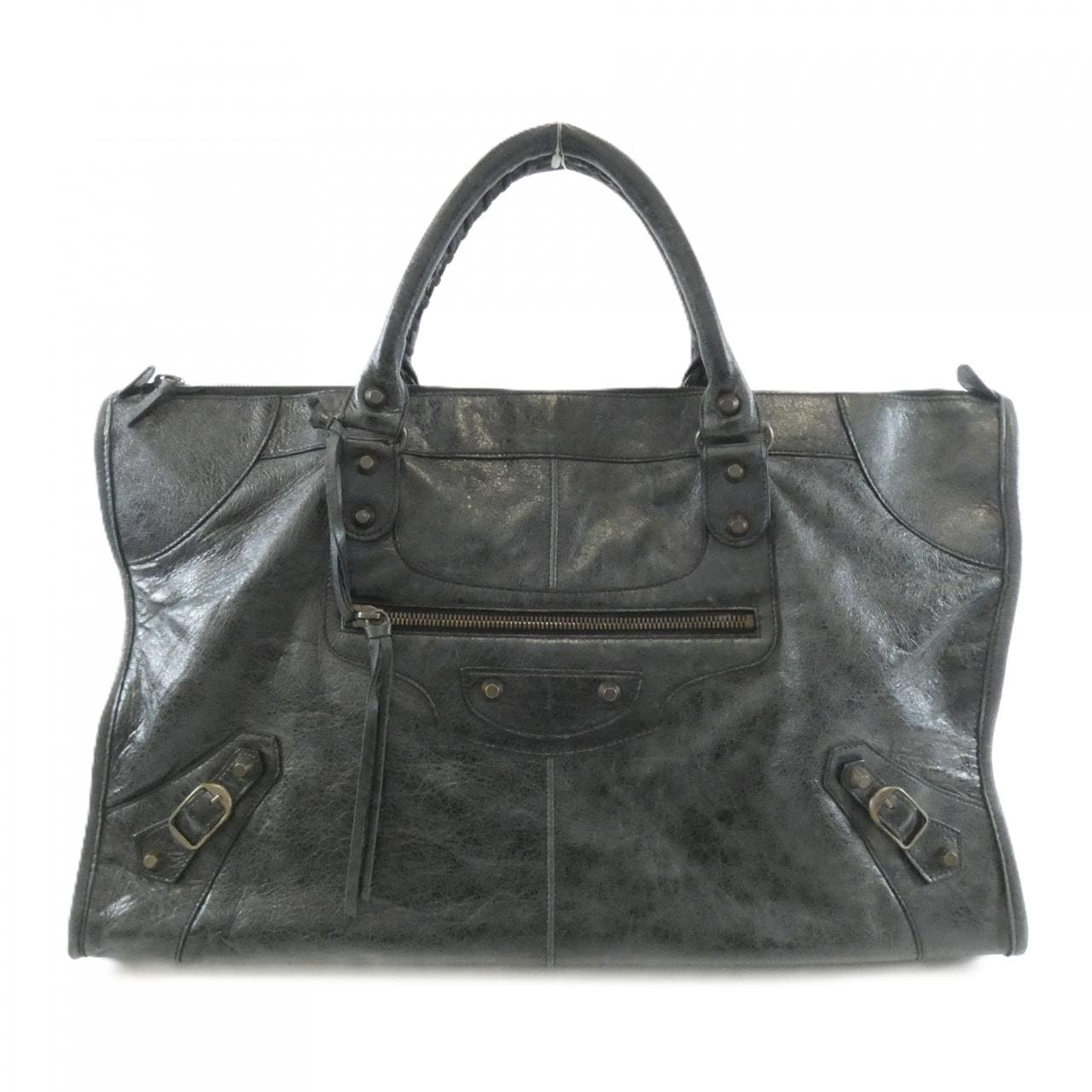 BALENCIAGA 黒 ザーワークバッグ 132110 コメ兵｜バレンシアガ THE WORK 132110 D94JT バッグ｜BALENCIAGA