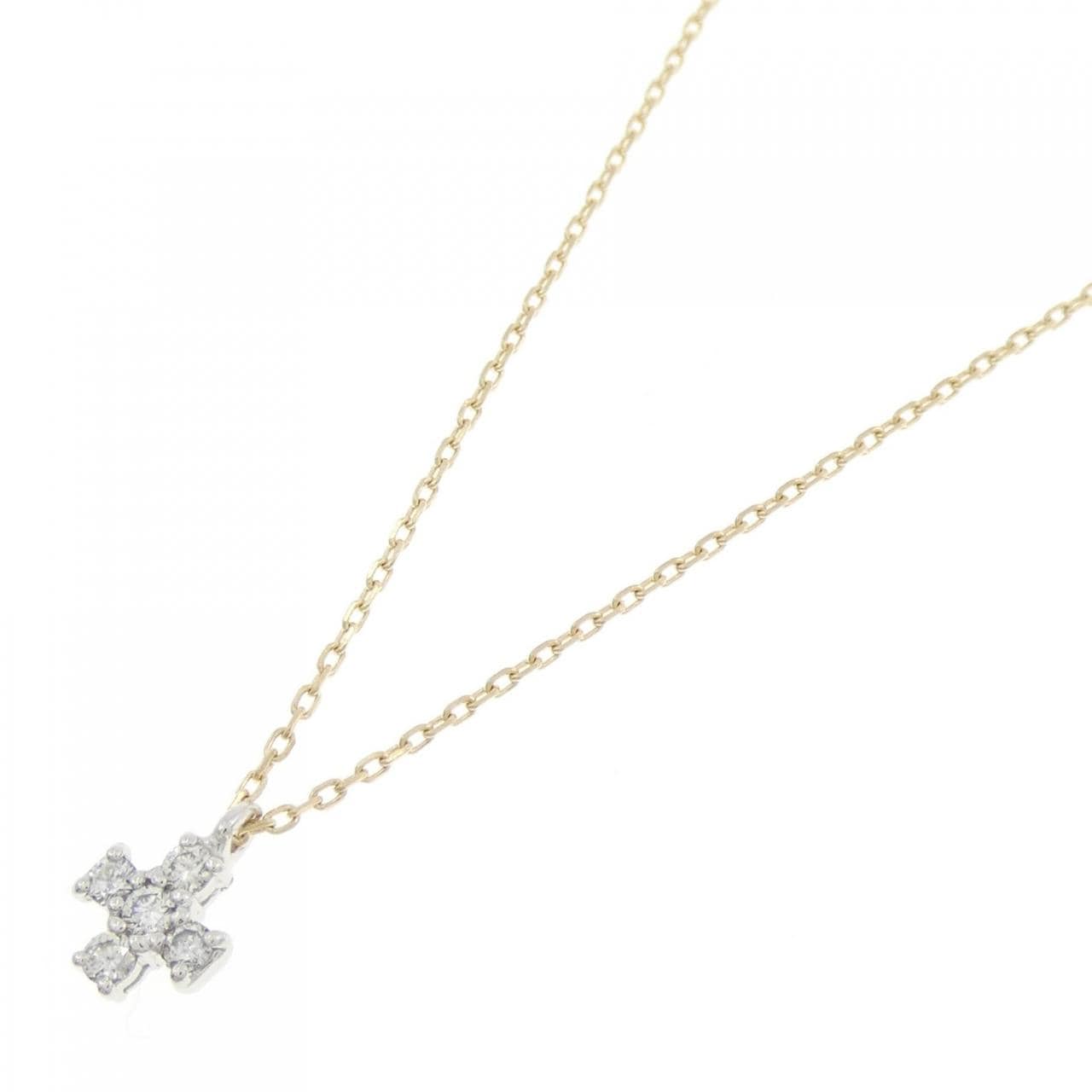 K10WG/K10YG Diamond necklace