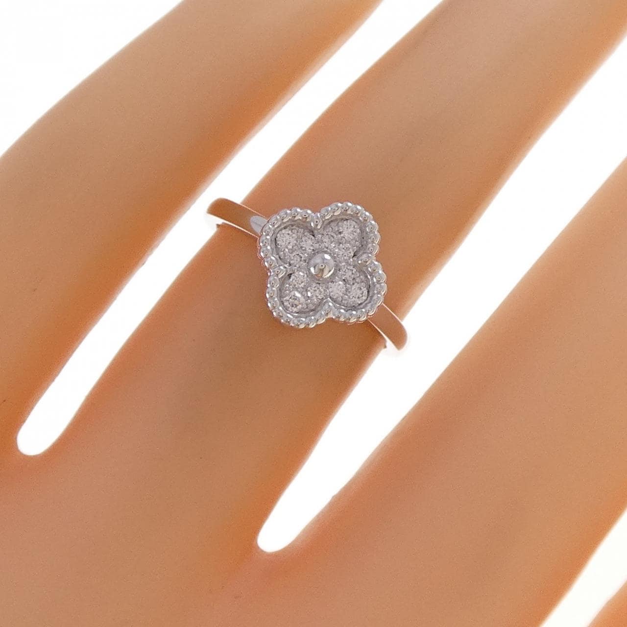 ヴァンクリーフ&アーペル スウィートアルハンブラ リング