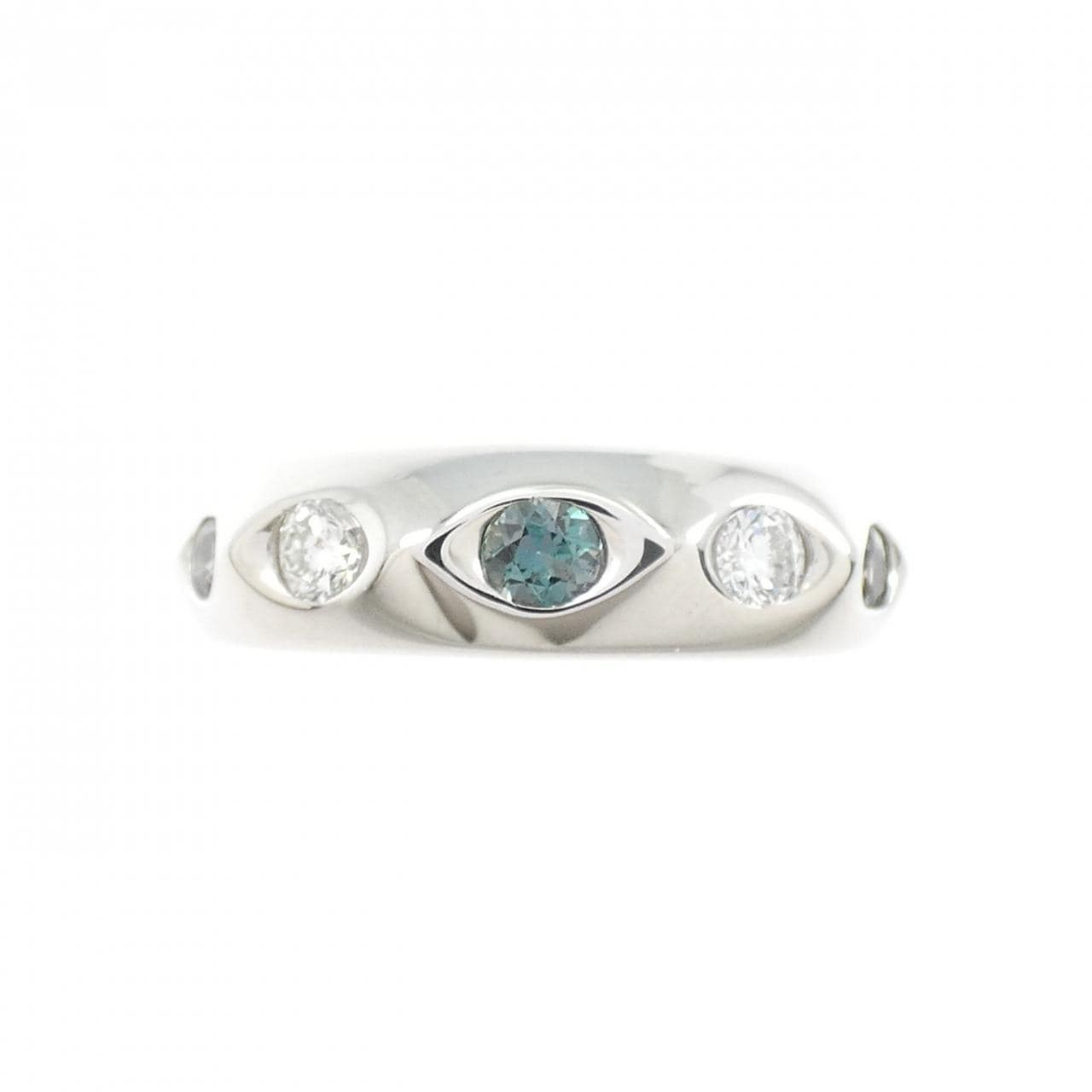 PT900 アレキサンドライト リング 0.30CT