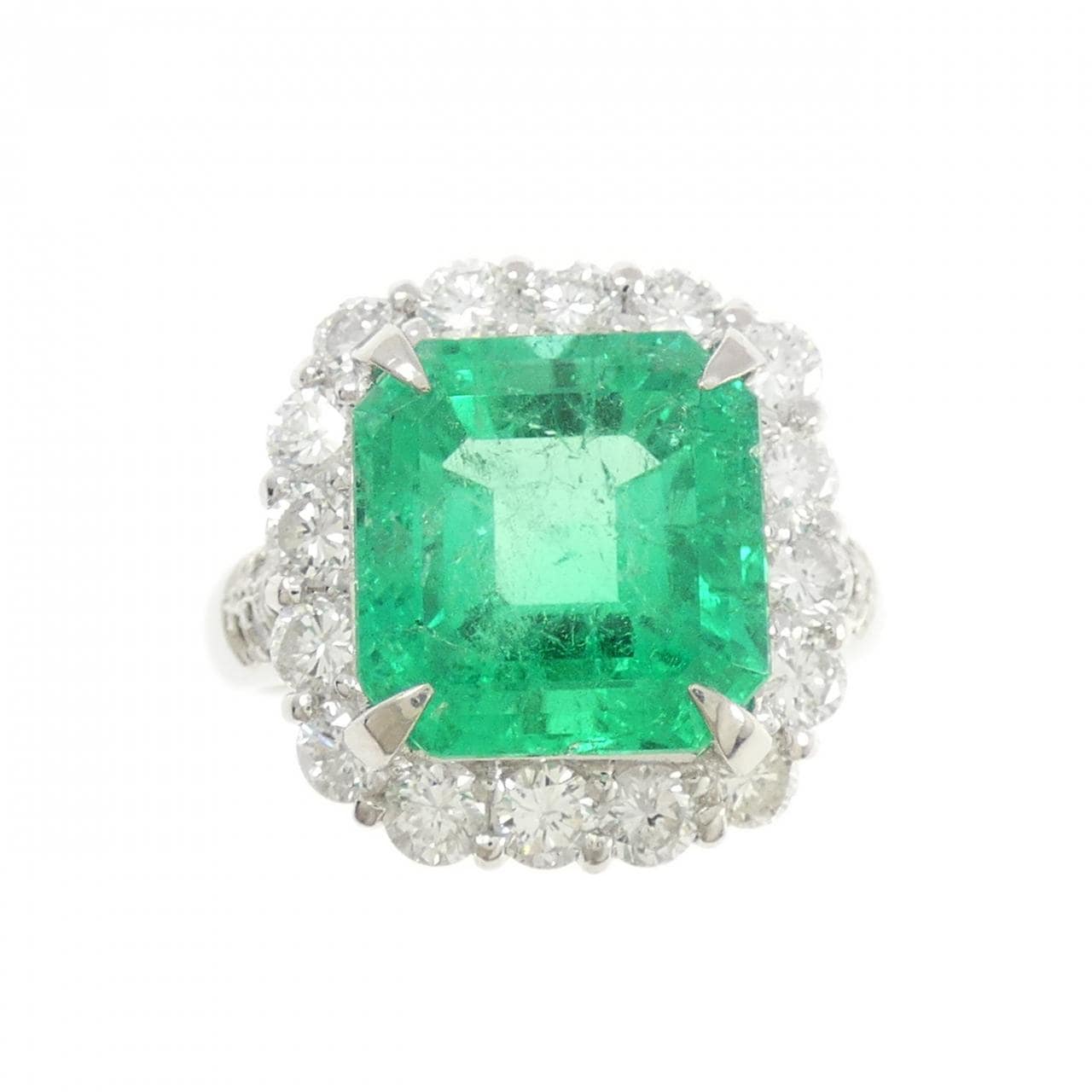 PT900 エメラルド リング 5.77CT コロンビア産