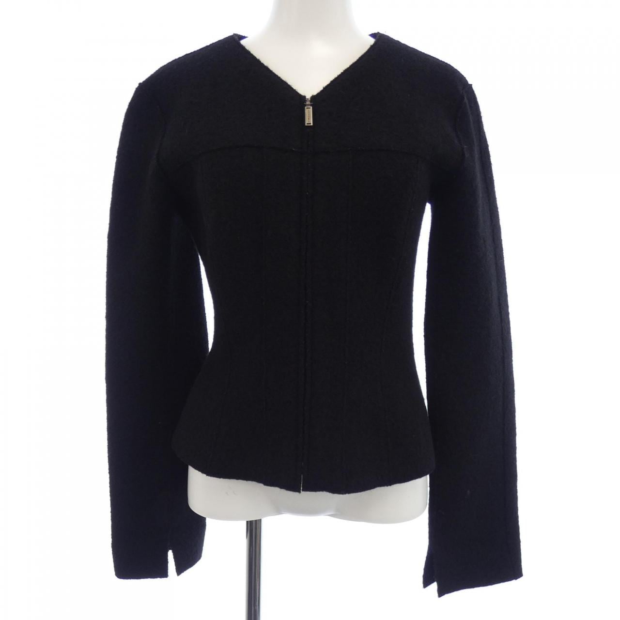 【ヴィンテージ】シャネル CHANEL IDENTFICATION P13958V08014 99A ノーカラージャケット