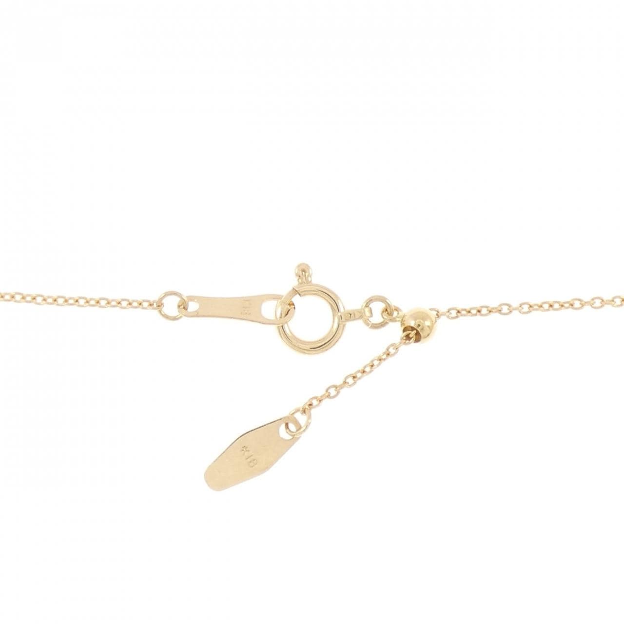 K18YG ダイヤモンド ネックレス 0.25CT