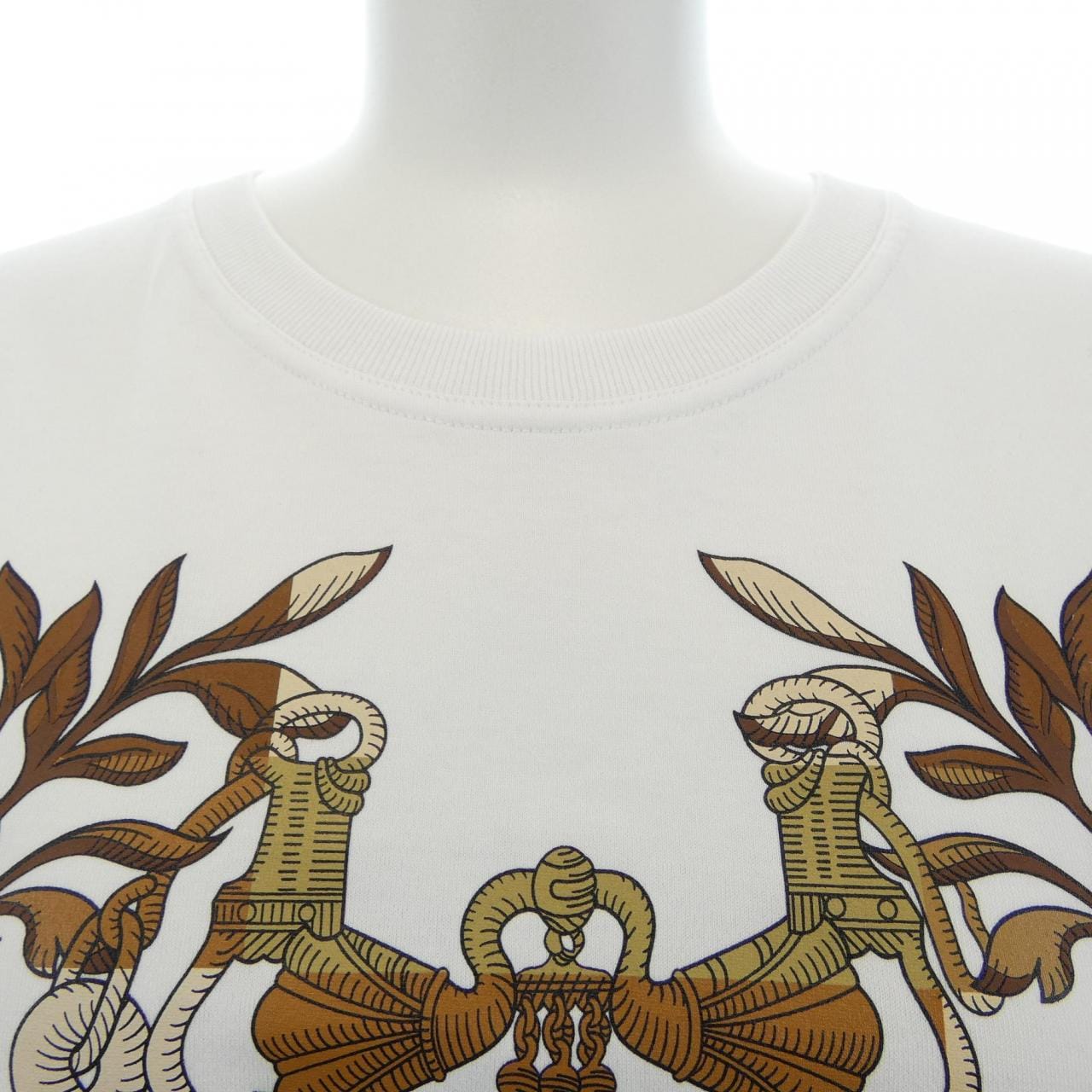 エルメス HERMES CARTOUCHE　デッラ･カヴァッレリア 4E4530DA カットワンピース