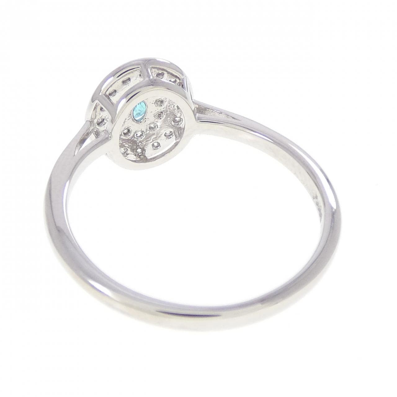 PT900 パライバトルマリン リング 0.07CT