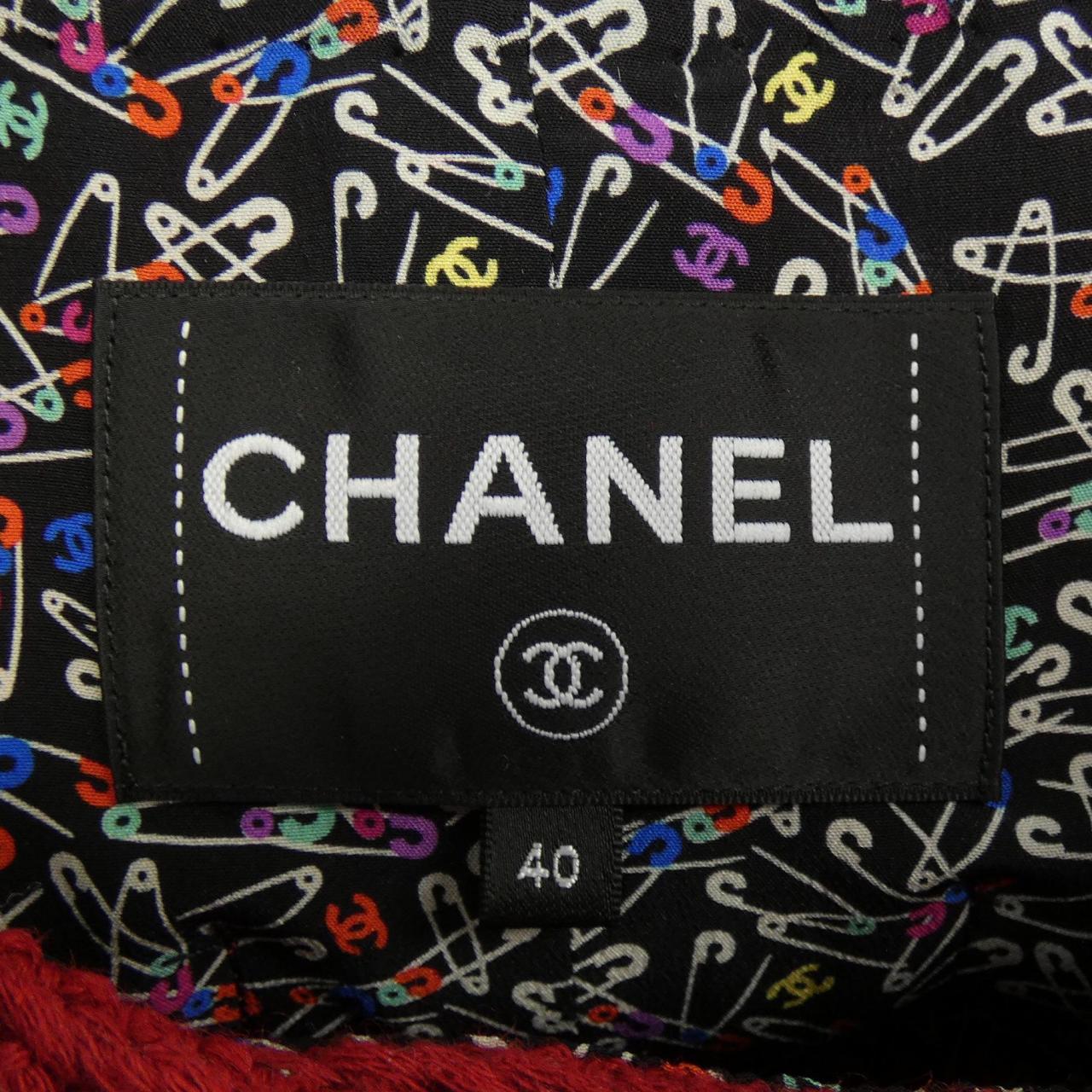 シャネル CHANEL ノーカラージャケット