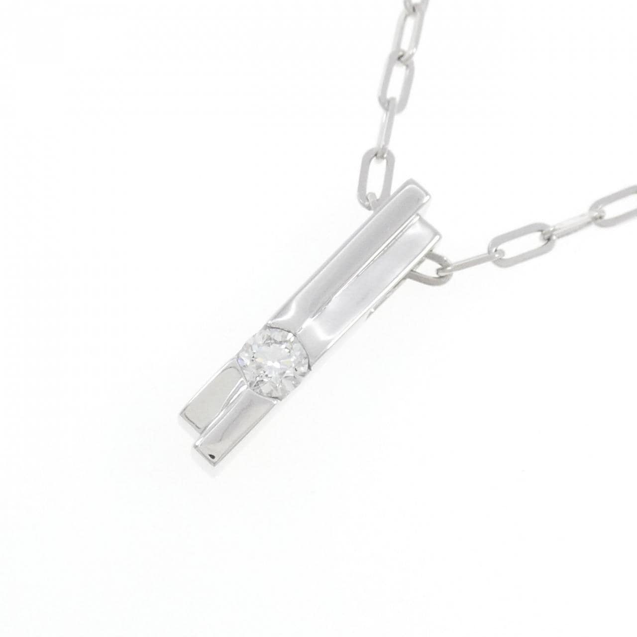 K18WG ダイヤモンド ネックレス 0.301CT