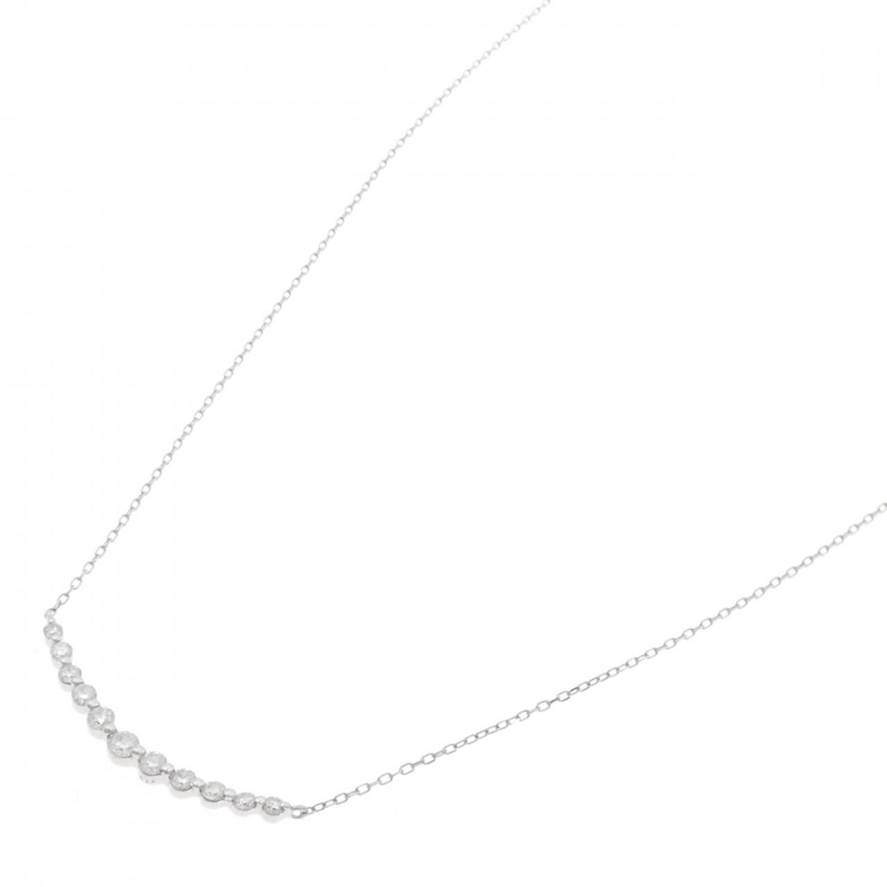 PT900/PT850 ダイヤモンド ネックレス 0.50CT