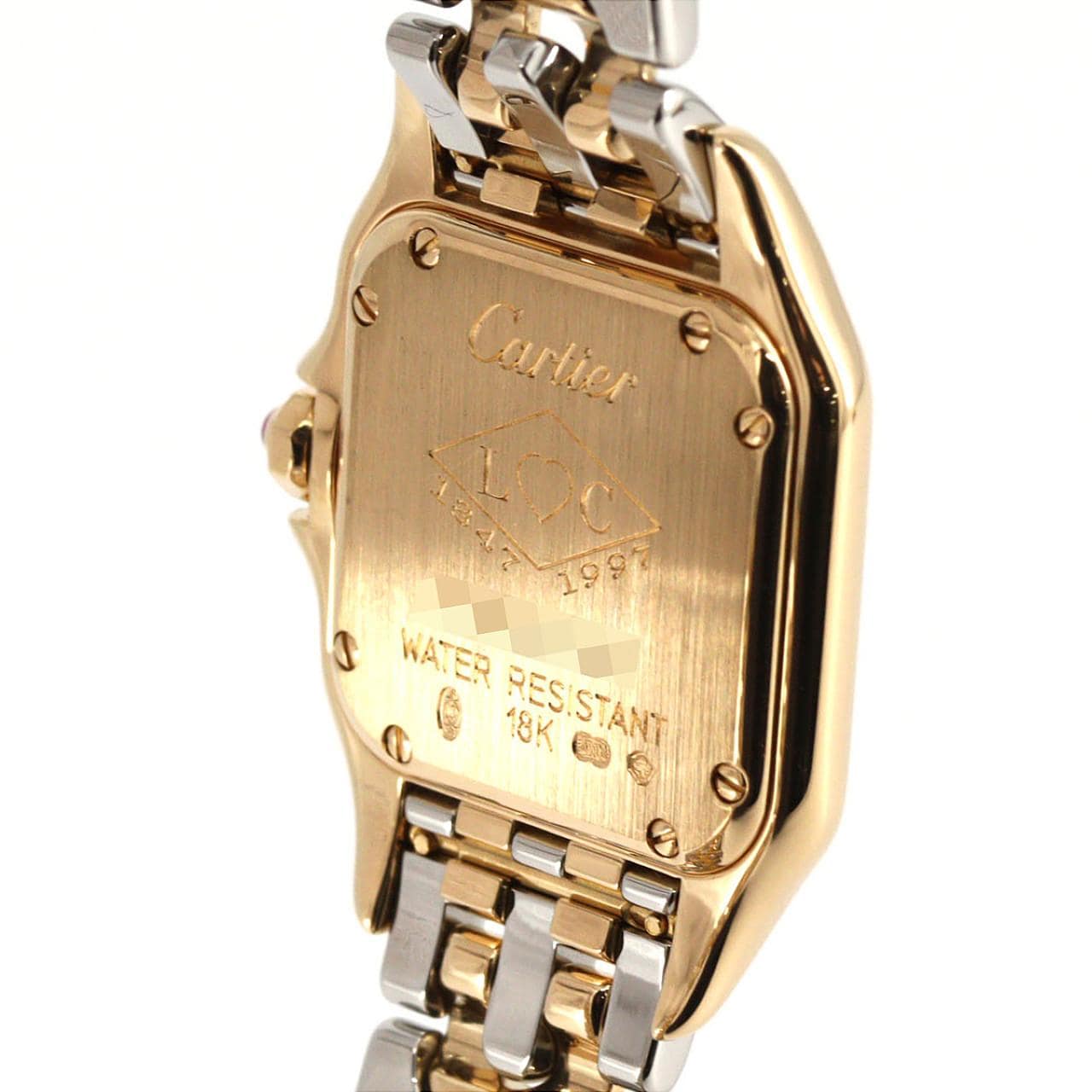 カルティエ パンテールアールデコSM YGコンビ LIMITED W25046S1 YG クォーツ