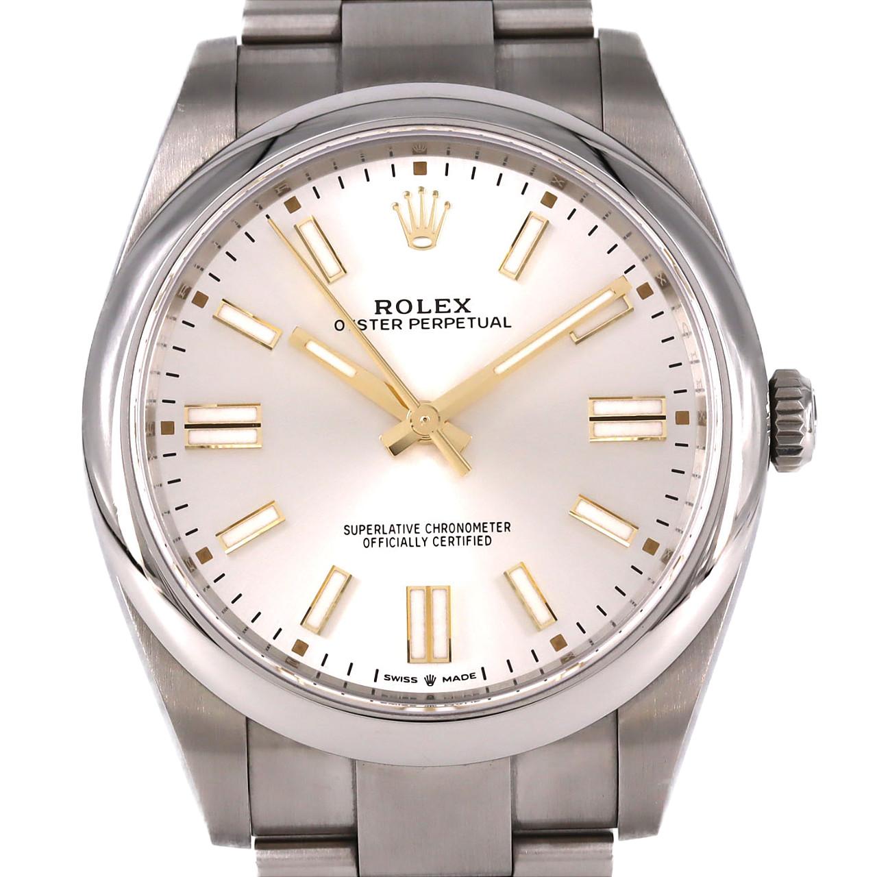 ロレックス オイスターパーペチュアル 124300 SS 自動巻 ランダム番