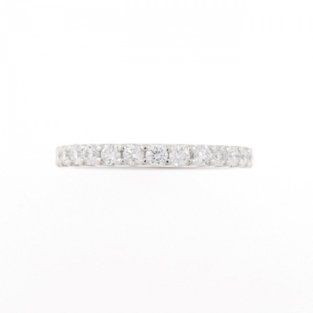 PT900 ハーフエタニティ ダイヤモンド リング 0.70CT