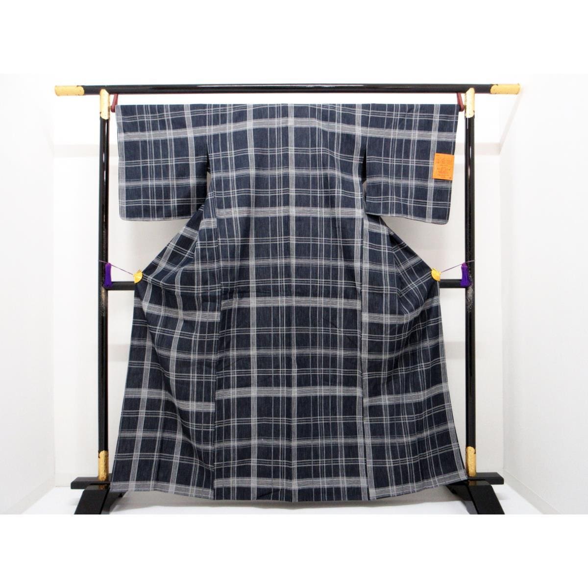 【新品】単衣　岡山デニム　身幅Ｌ寸