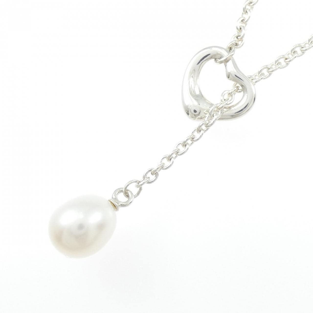 ティファニー オープンハート ラリアット ネックレス