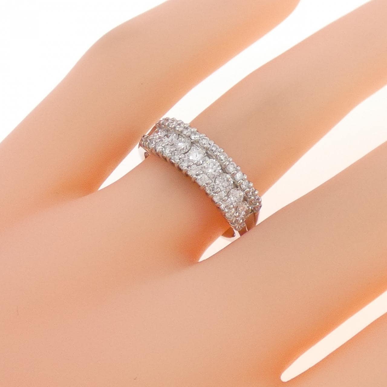 PT900 ダイヤモンド リング 0.82CT