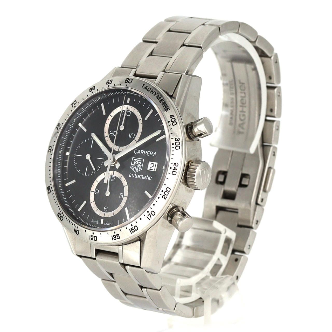 【ノーメンテナンス還元価格】タグ･ホイヤー カレラタキメータークロノ･エレガンス CV2016.BA0786 SS 自動巻