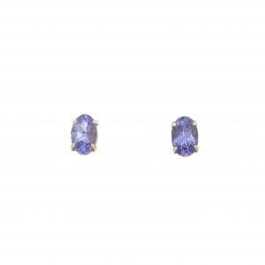 K18YG タンザナイト ピアス 0.80CT